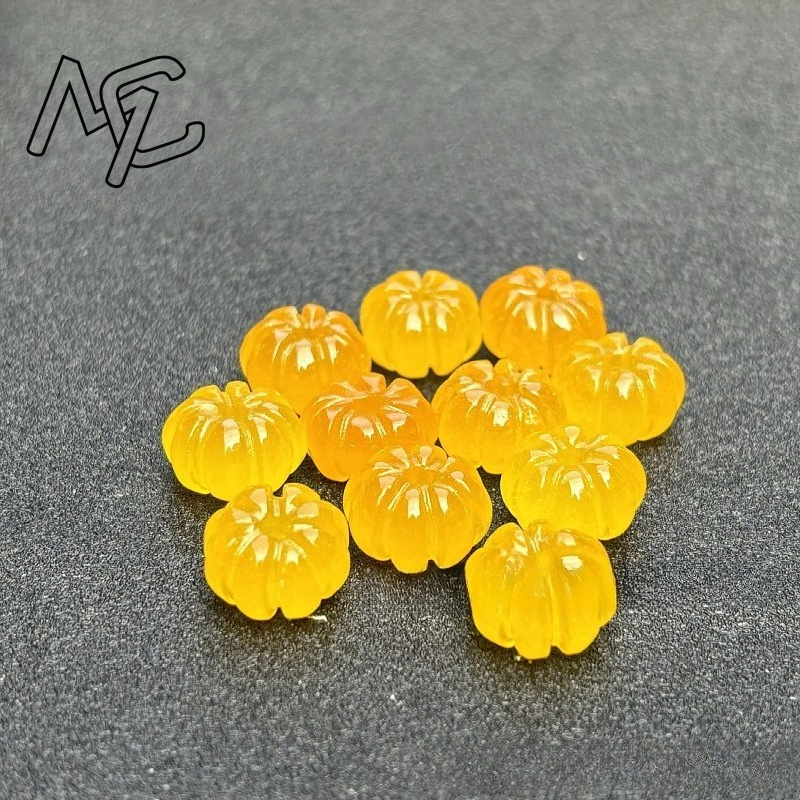 10 sztuk zielony jadeit dynia  – Men Accessories Earrings recenzja i cena