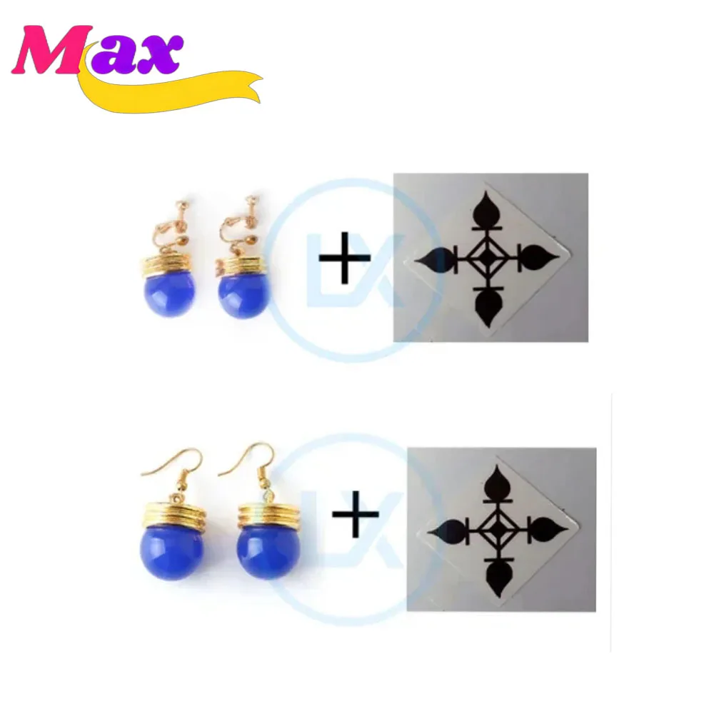 Akcesoria do cosplayu anime Ma – Men Accessories Earrings recenzja i cena