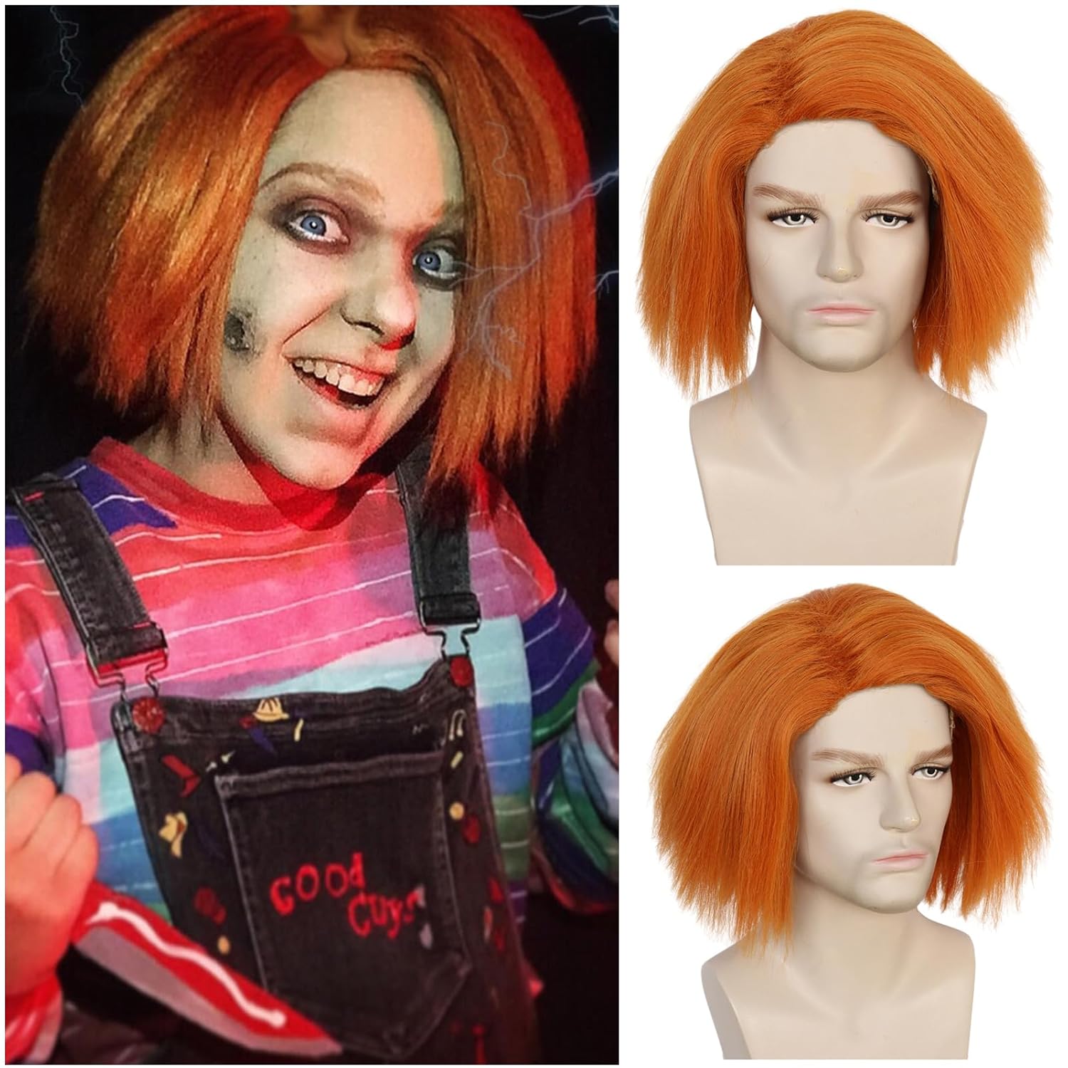 Peruka Anime Chucky Męska Poma – Men Accessories Bd recenzja i cena
