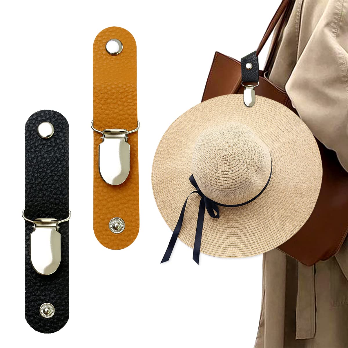 Klips do kapelusza ze skóry PU – Men'S Accessories Travel Bag recenzja i cena